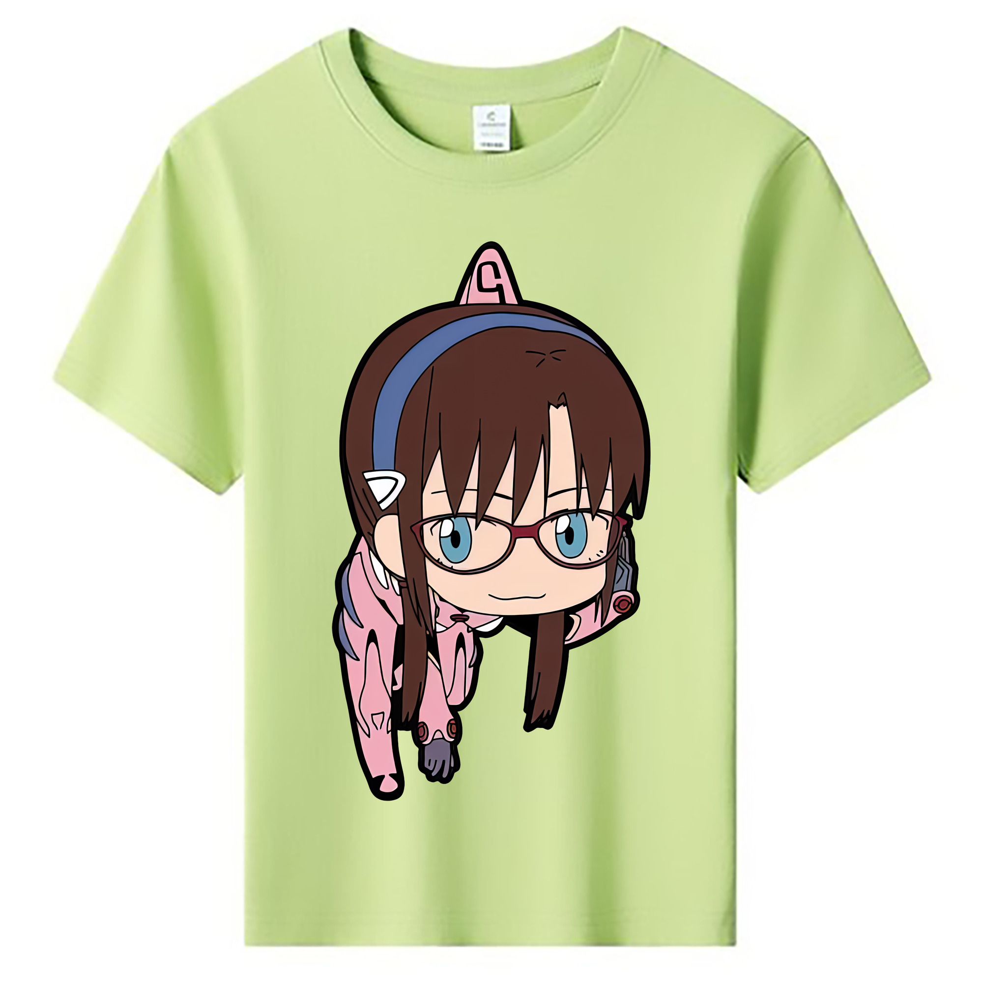 （画像用） EVA 新世紀エヴァンゲリオン 綿100％キッズTシャツ（フロントプリント）